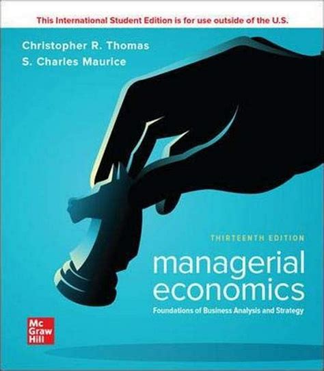 managerial economics thomas maurice 10th edition pdf Kindle Editon