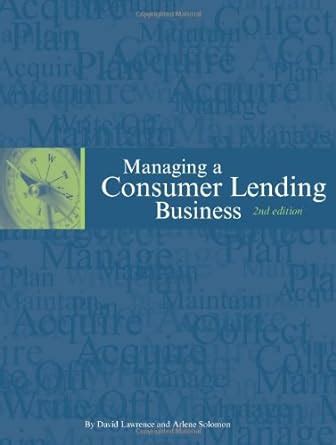 managing a consumer lending business Doc