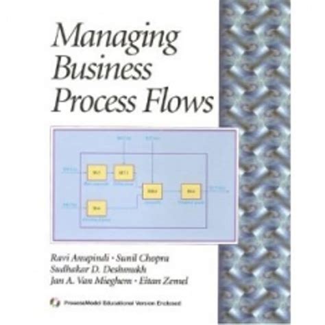 managing business process flows by anupindi Doc