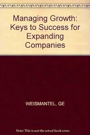managing growth keys to success for expanding companies PDF