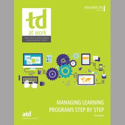 managing learning programs step work Reader