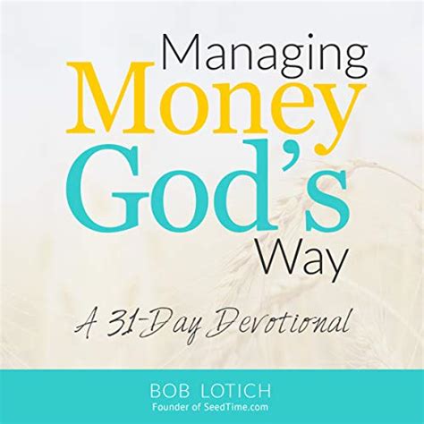 managing money gods way a 31 day devotional PDF