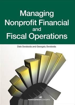 managing nonprofit financial and fiscal operations PDF