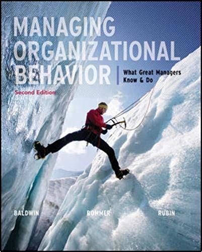managing organizational behavior great managers Ebook Kindle Editon