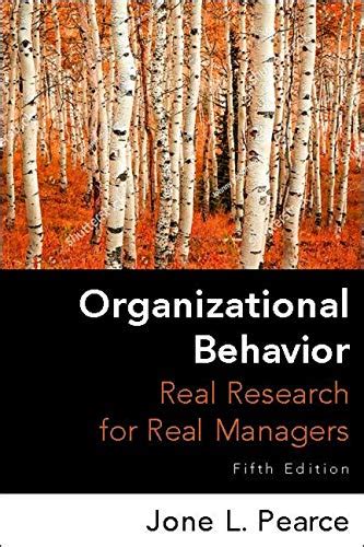 managing performance ch 5 organizational behavior real research for real managers 3rd ed  Ebook Kindle Editon
