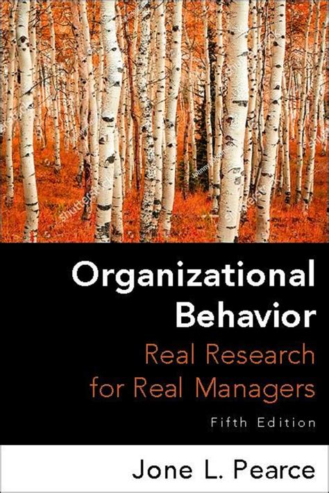 managing performance ch 5 organizational behavior real research for real managers 3rd ed  Ebook Kindle Editon