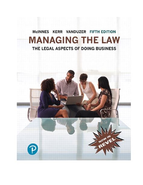 managing the law the legal aspects of doing business Kindle Editon