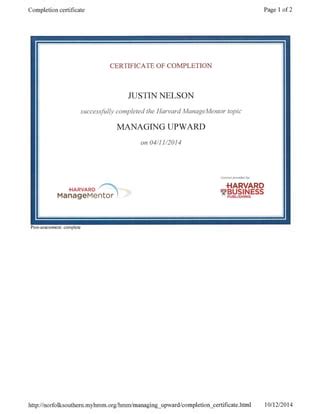 managing upward harvard post assessment answers Ebook Doc