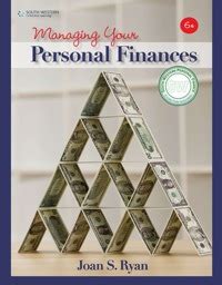 managing your personal finances 6th edition workbook answers PDF