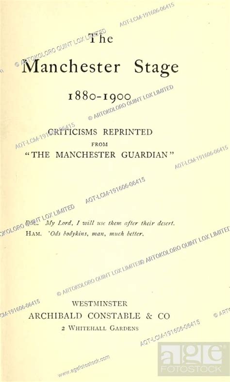 manchester stage 1880 1900 criticisms reprinted PDF