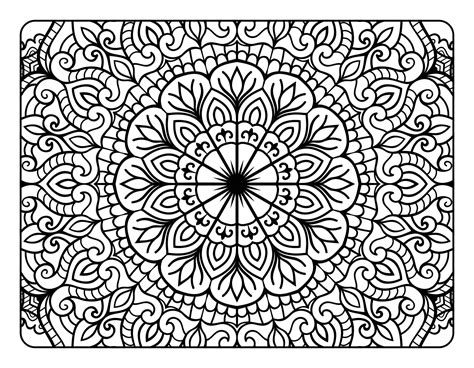 mandalas mindfulness coloring patterns relaxation PDF