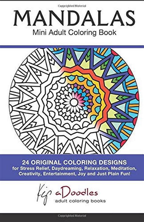 mandalas mini adult coloring book Doc