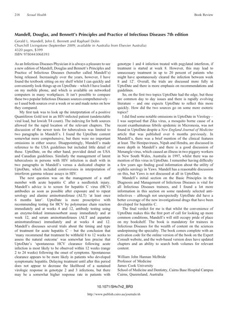 mandell infectious disease 7th edition Epub