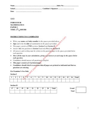 maneb msce sample papers Reader