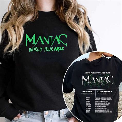 maniac tour shirt