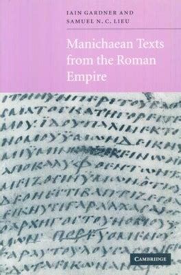 manichaean texts from the roman empire PDF