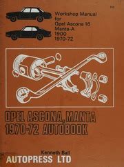 manual ascona 16 manta a PDF