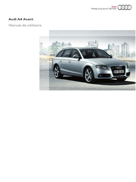 manual audi a4 avant pdf Doc