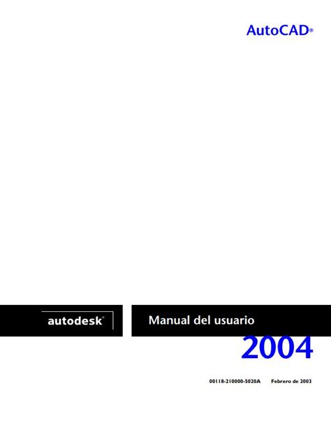 manual autocad 2004 pdf PDF