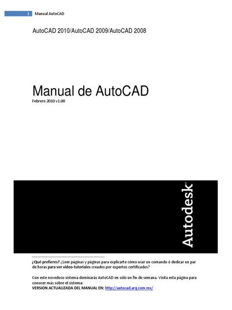 manual autocad map 2010 espaol Doc