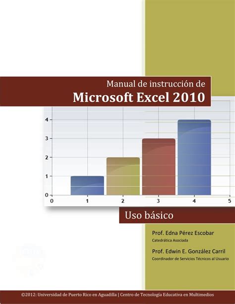 manual basico de microsoft excel 2010 PDF