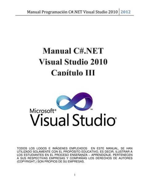 manual c visual studio 2010 PDF