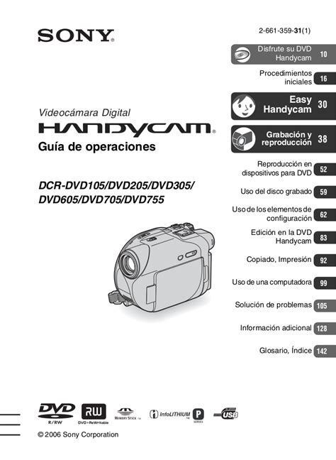 manual camara sony handycam dcr dvd108 Reader