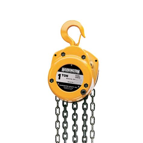 manual chain hoist cf series harrington hoists and Reader