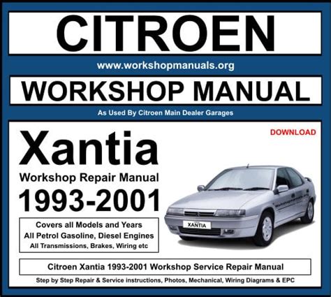 manual citroen xantia 01 Reader