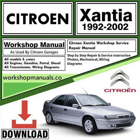 manual citroen xantia download Doc