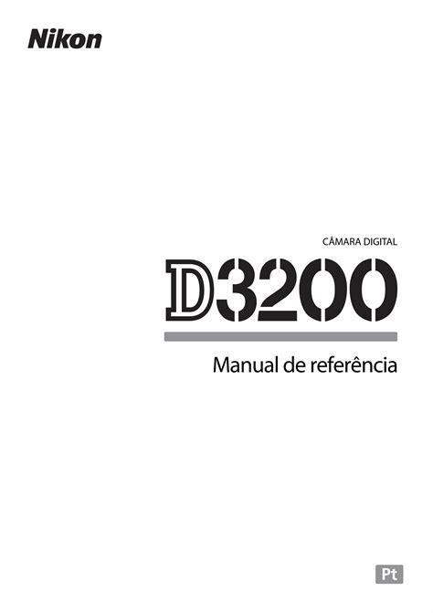 manual d3200 nikon portugues PDF