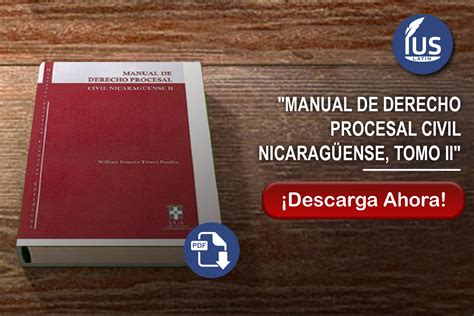 manual de derecho procesal civil nicaraguense tomo ii pdf Kindle Editon