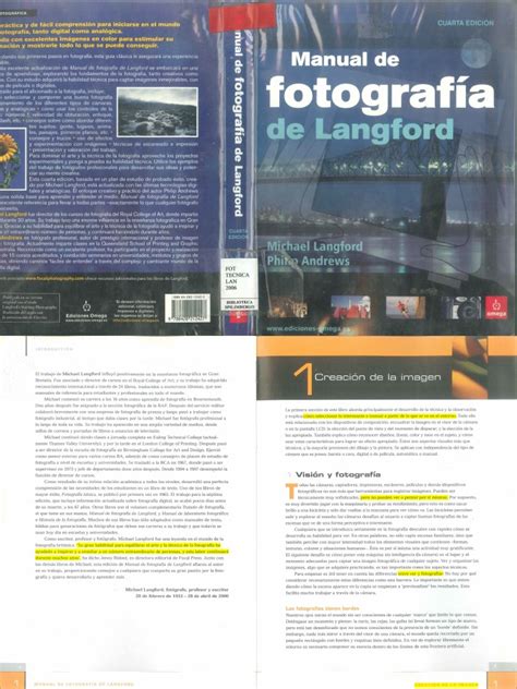 manual de fotografa a de langford pdf PDF