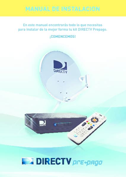 manual de instalacion directv prepago PDF