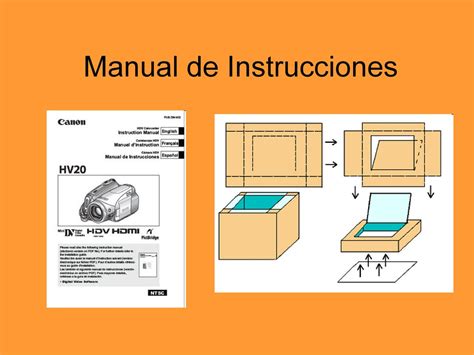 manual de instrucciones PDF