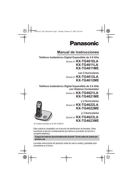 manual de instrucciones panasonic Doc