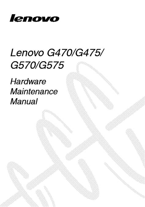 manual de lenovo g470 Kindle Editon