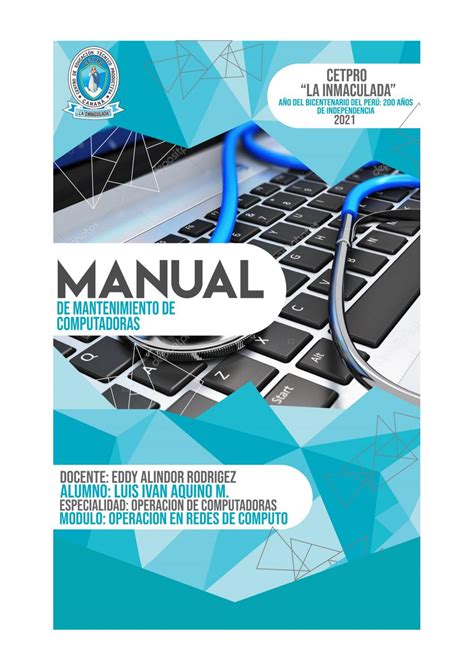 manual de mantenimiento de computadoras Kindle Editon