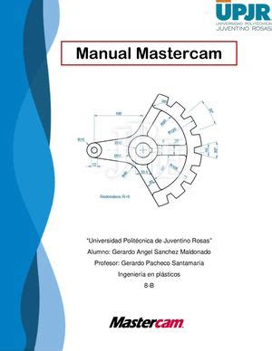 manual de mastercam 9 PDF