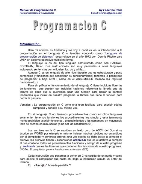 manual de programacion en c Epub