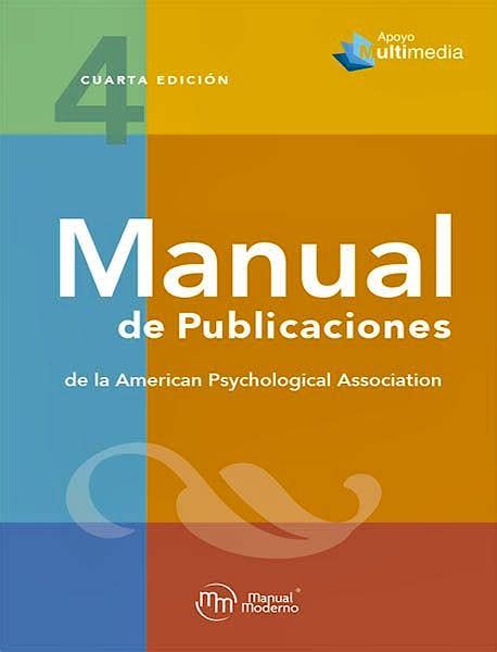 manual de publicaciones de la american psychological association Kindle Editon