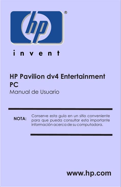 manual de servicio hp pavilion dv4 1413la Epub
