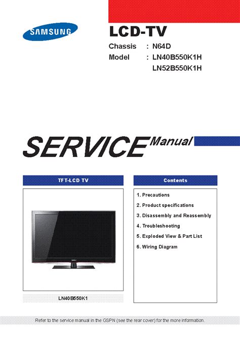 manual de servio para tv de lcd lg em Reader
