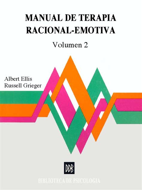 manual de terapia racional emotiva vol 2 biblioteca de psicologia Kindle Editon