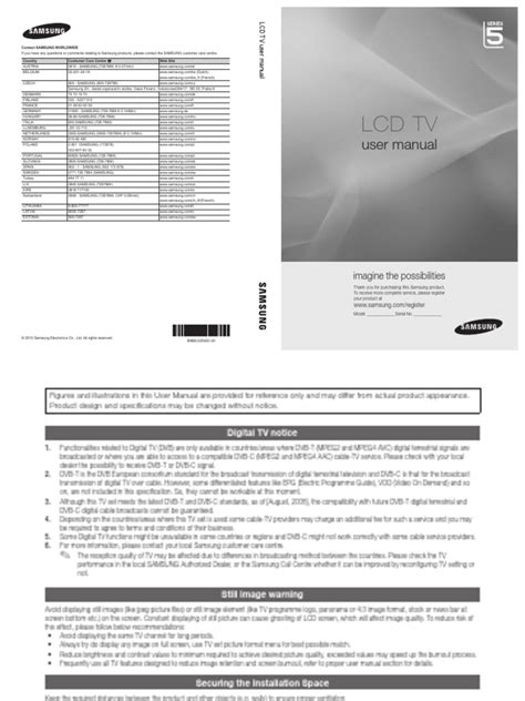 manual de usuario de tv lcd samsung Doc