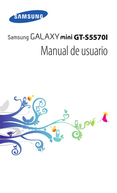manual de usuario samsung galaxy mini PDF