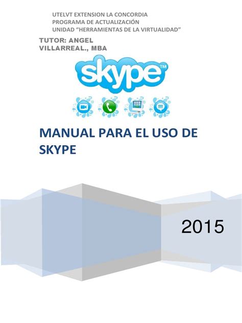 manual de usuario skype en espaol Reader