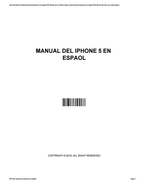 manual del iphone 4 16gb en espaol PDF