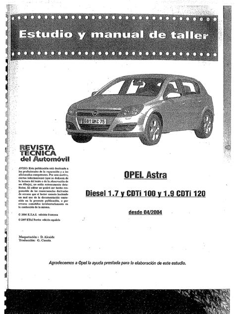 manual del opel astra PDF