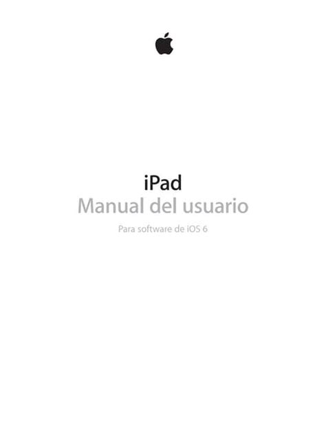 manual del usuario del ipad 3 Epub